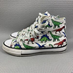 Converse Chuck Taylor All Star Dinosaur Sneaker 670349F Shoes Junior Size 2